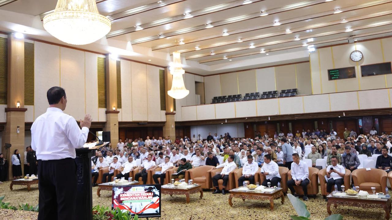 Aksi Cepat Kementan, Mentan Amran: Penanganan Korban Bencana Jadi Prioritas Utama