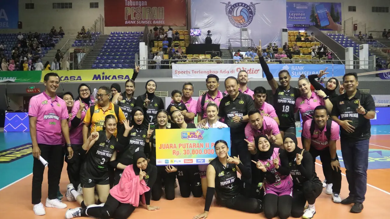 Jakarta Popsivo Polwan - PLN Mobile Proliga 2025 - Bola Voli