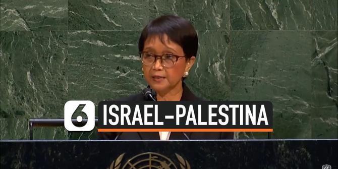 VIDEO: Menlu Retno Desak PBB Lakukan Tiga Langkah Terkait Israel-Palestina