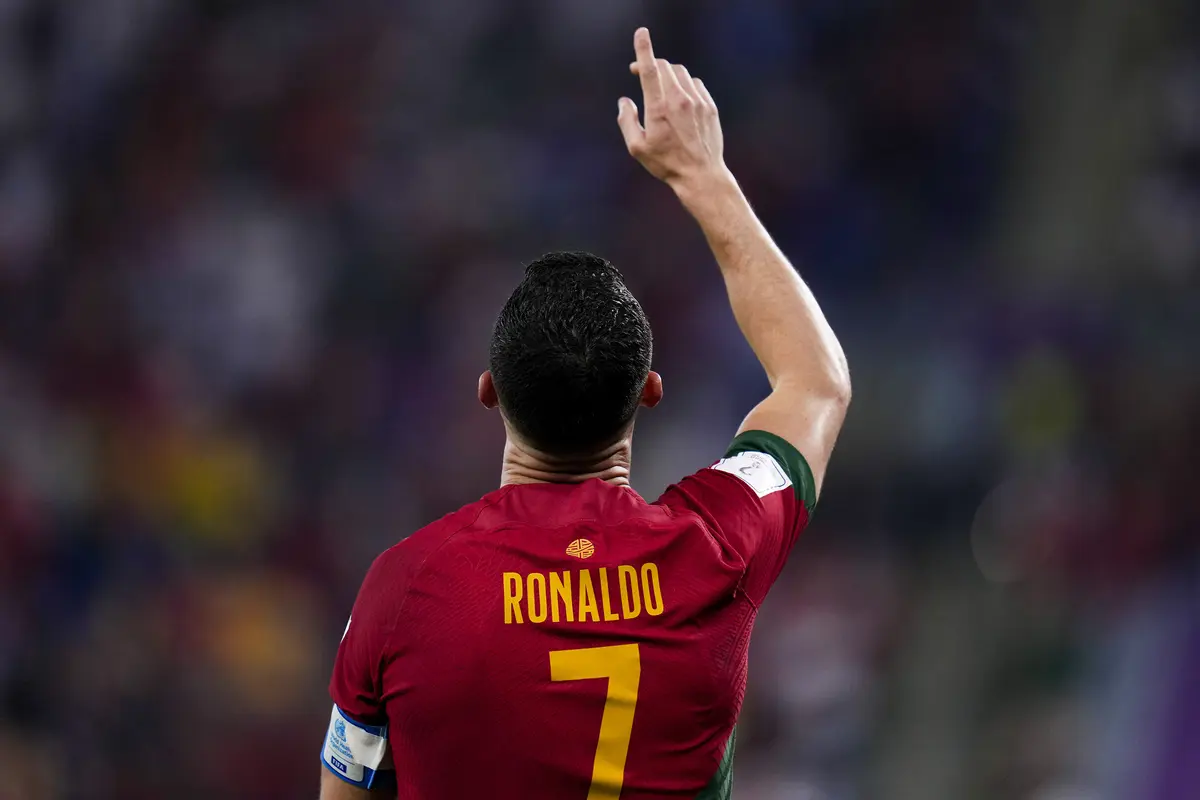 Foto: Cetak Satu Gol ke Gawang Ghana di Piala Dunia 2022, Cristiano Ronaldo Torehkan 5 Rekor Sekaligus, Berikut Daftarnya!
