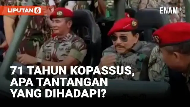 Mantan Kepala BIN AM Hendropriyono mengungkap tantangan yang kini dihadapi Kopassus yang baru saja merayakan ulang tahunnya ke-71. Tantangan ini terkait keamanan di wilayah Indonesia Timur.