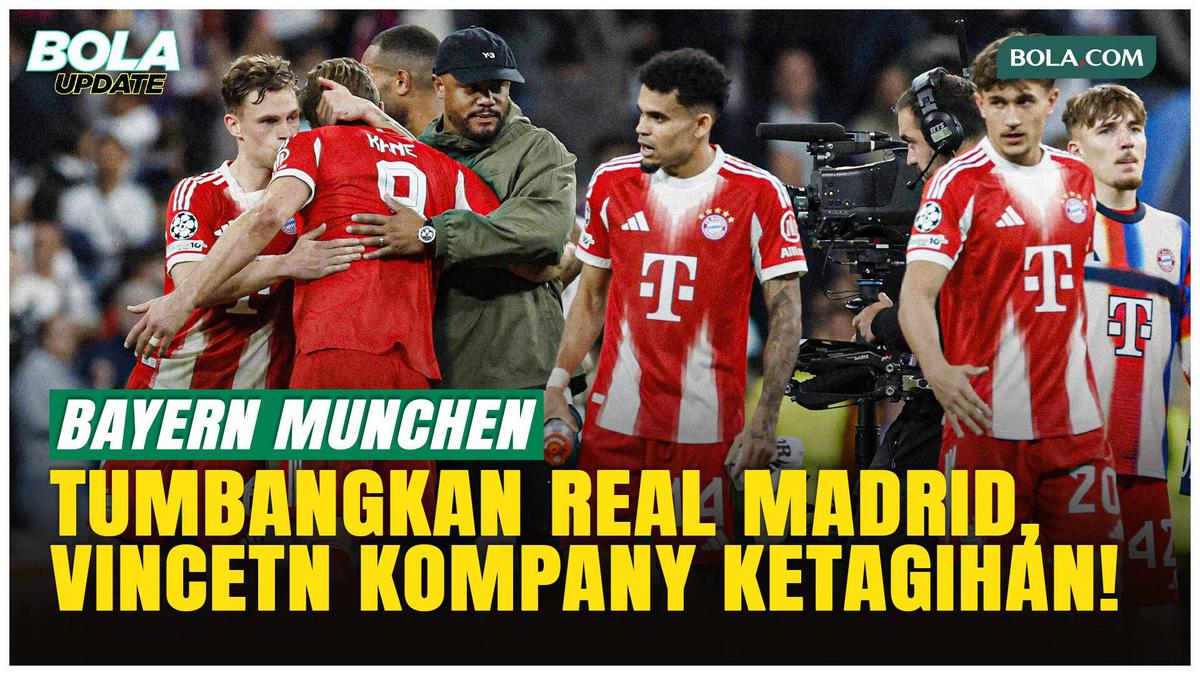 Bayern Munchen Bungkam Real Madrid di Bernabeu, Kompany: Gas Lagi di Leg Kedua!