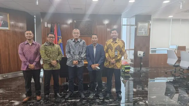 PSSI bertemu Kementerian Hukum dan Ham (Kemenkumham).