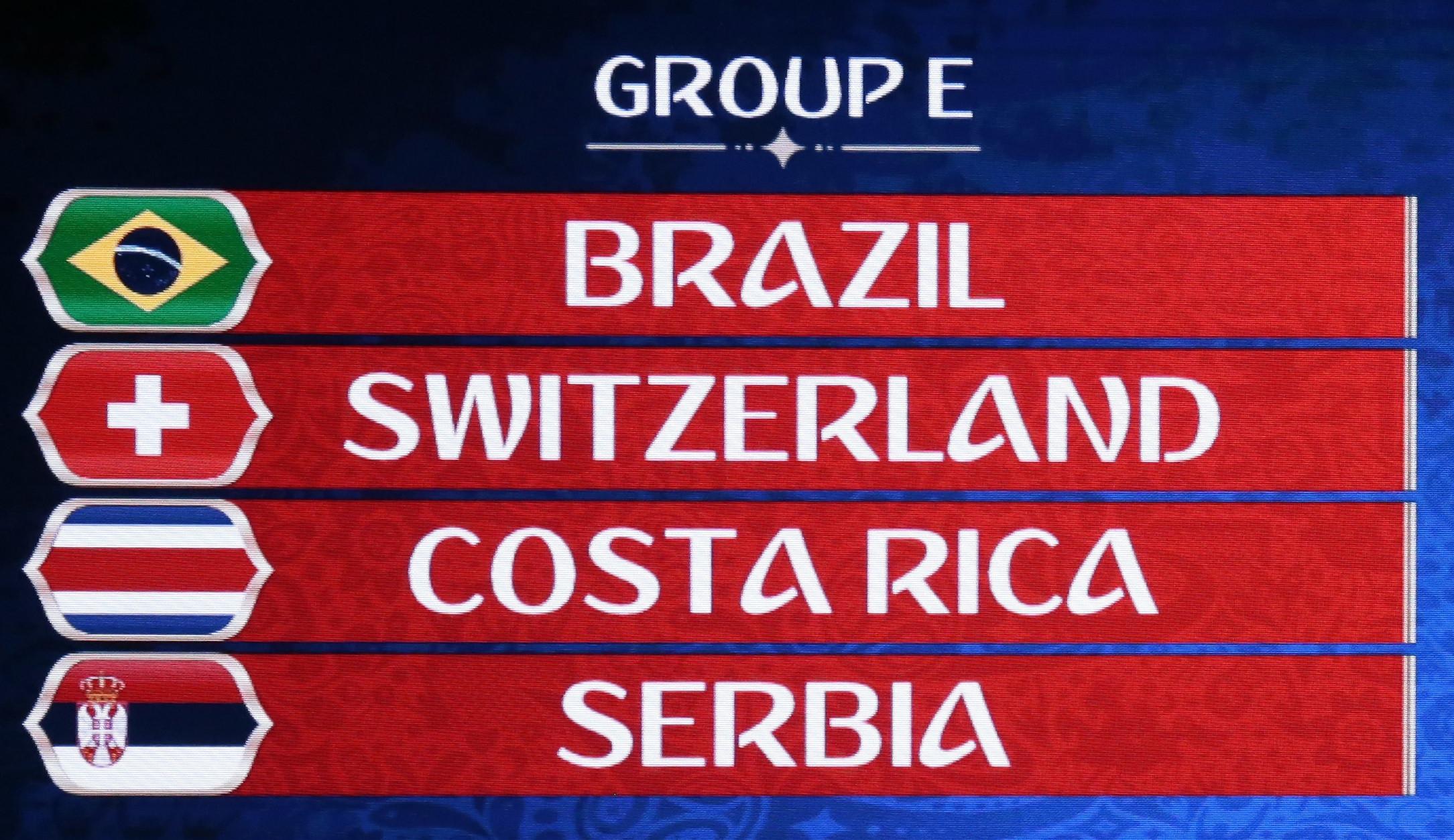 Grup E Piala Dunia 2018. (AP Photo/Ivan Sekretarev)