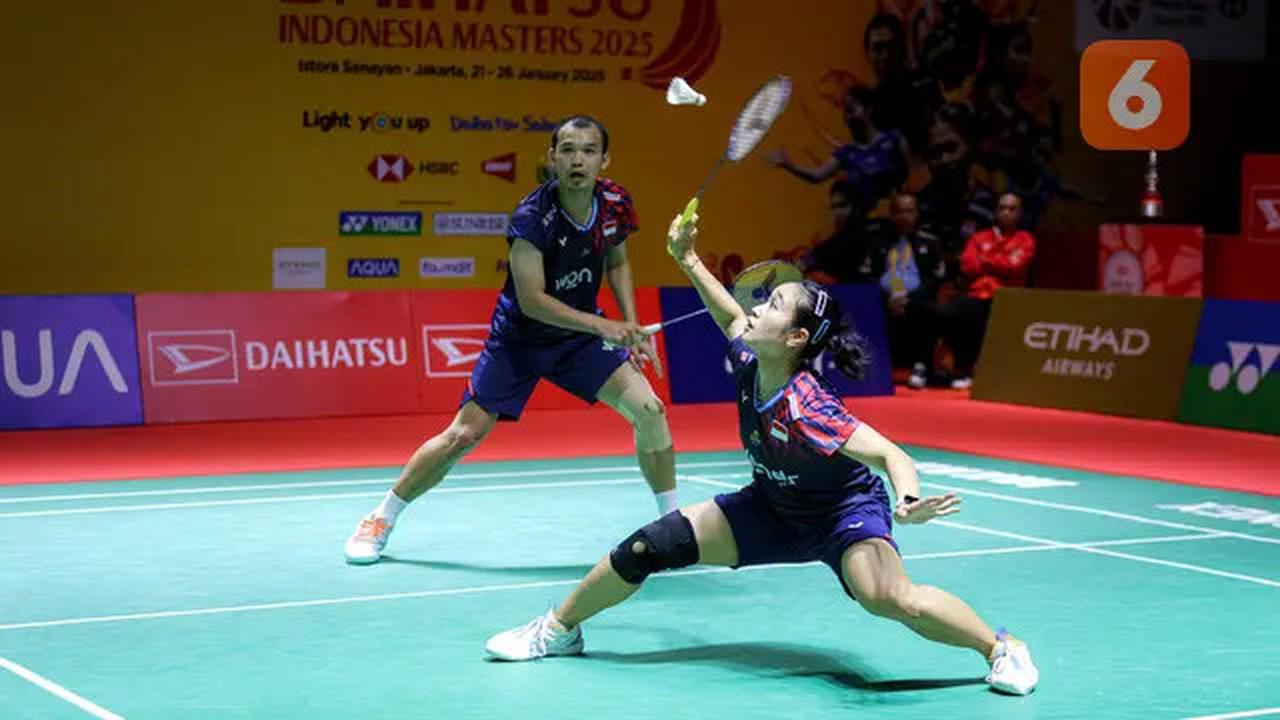 Hasil Indonesia Masters 2025: Rinov/Lisa Gagal Melaju ke Final usai Kalah dari Wakil Jepang Straight Game