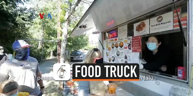 VIDEO: Terpukul Pandemi Corona, Ini Siasat Pemilik Food Truck