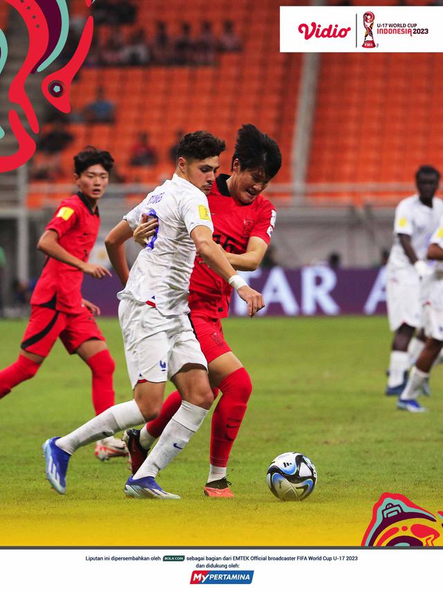 Piala Dunia U-17 - Prancis Vs Korsel Piala Dunia U-17 dengan Logo MyPertamina