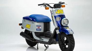 Yamaha Giggle 50 bekas Valentino Rossi laku seharga ratusan juta rupiah