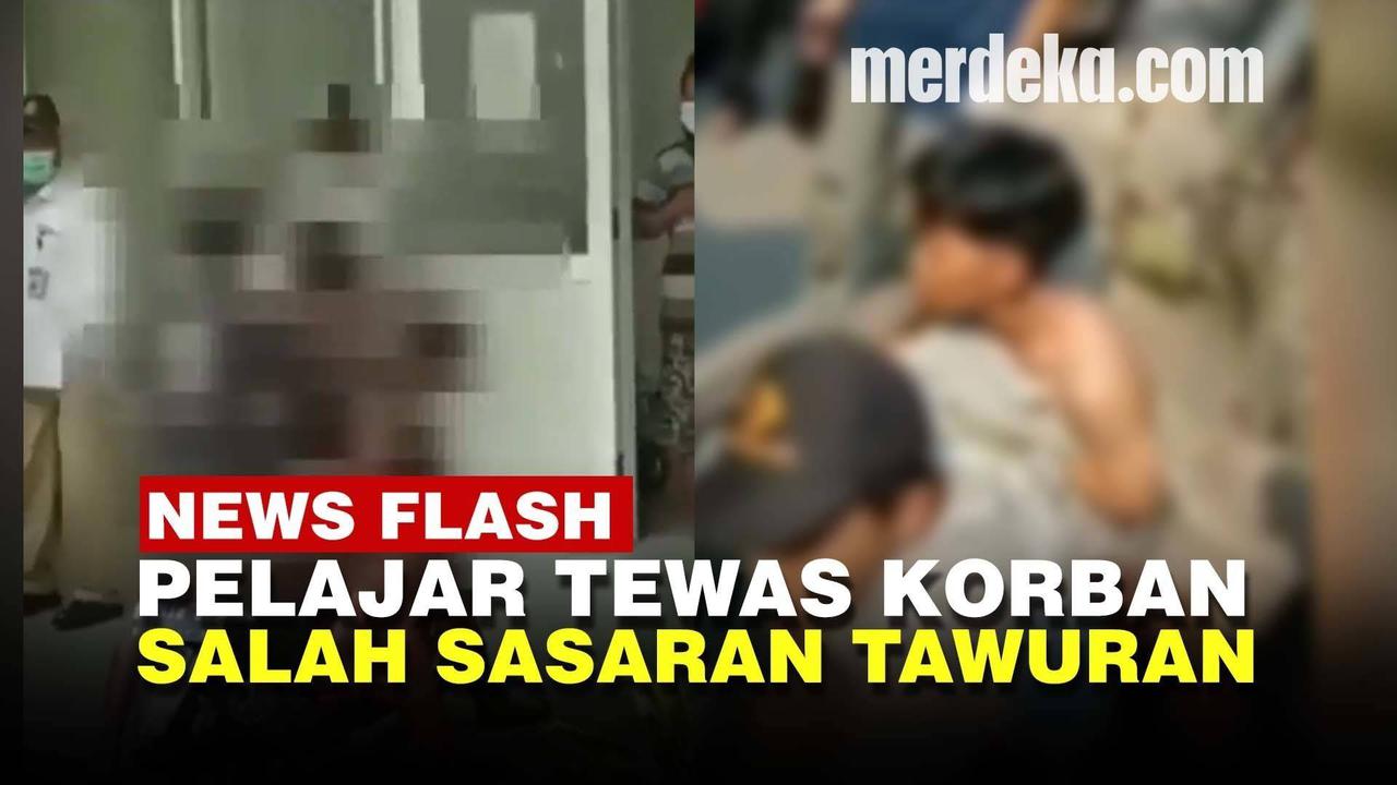 VIDEO: Ucapan Terakhir Pelajar Korban Tawuran Barbar di Cengkareng Sebelum Meninggal
