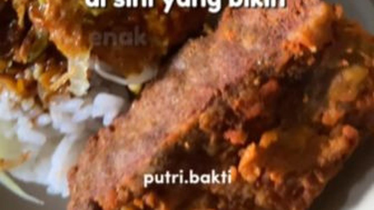 Topingnya Pakai Fermentasi Tempe dan Telur Rebus