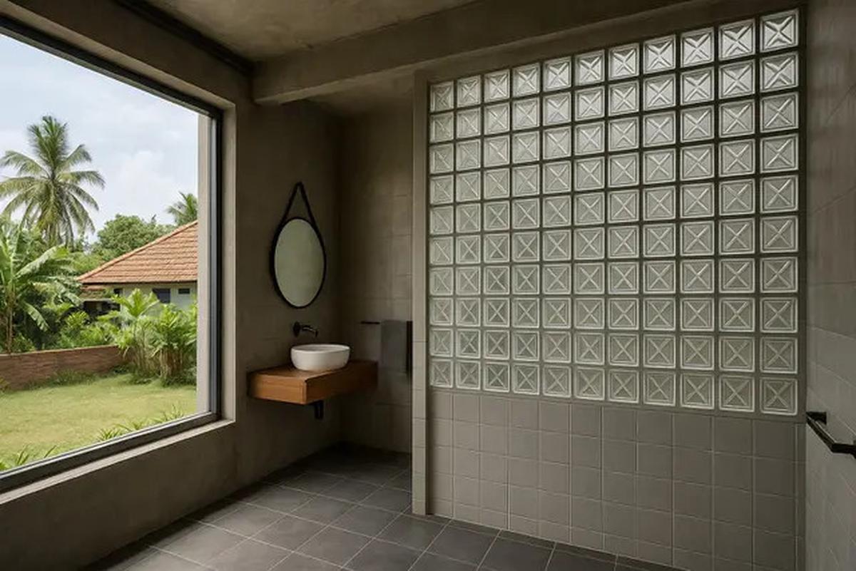 7 Desain Rumah Industrial dengan Glass Block 2025, Tampilan Hunian Jadi Berkelas dan Bikin Betah