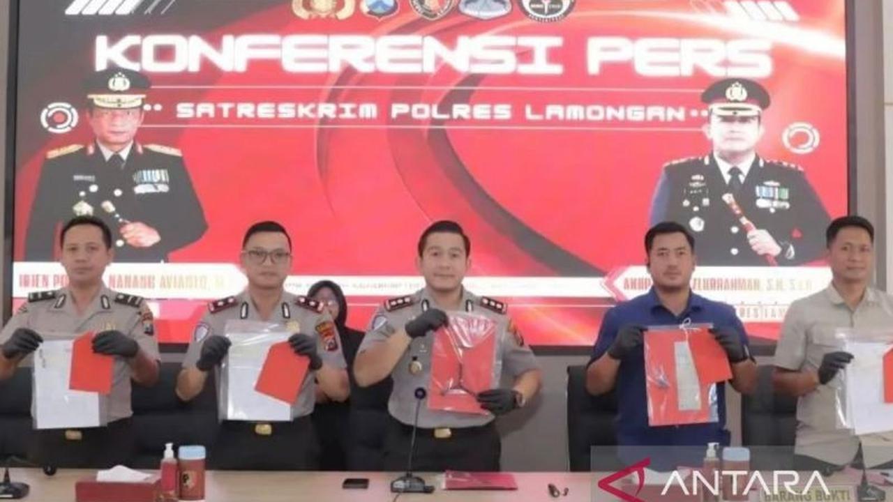 Polres Lamongan Ringkus Residivis Pelaku Curanmor di 25 TKP, Masyarakat Diimbau Waspada