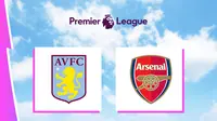 Liga Inggris - Aston Villa Vs Arsenal (Bola.com/Adreanus Titus)