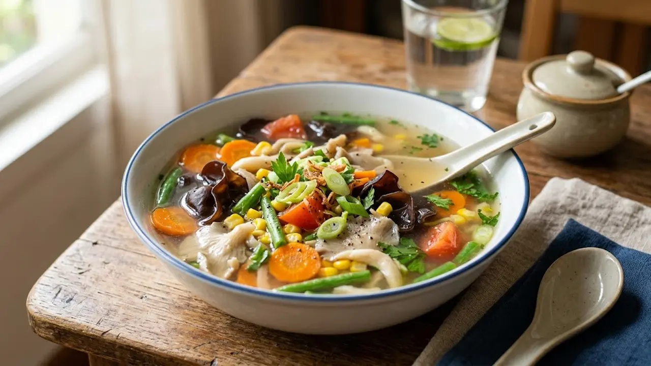 Resep Sup Jamur Kuah Bening