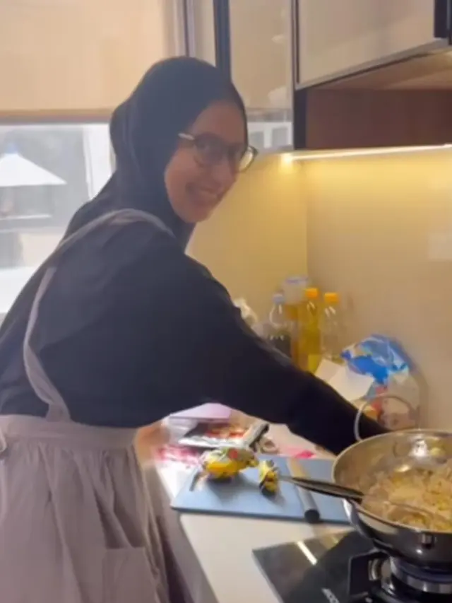 Potret Dapur Rumah Dinas Ramzi di Cianjur