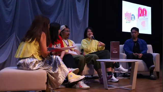 Jakarta Doodle Festival 2024 juga meliputi keseruan artschool roadshow