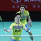 Ganda putra Indonesia Kevin Sanjaya/Marcus Gideon mencapai semifinal Fuzhou China Open 2019. (Dok PBSI)