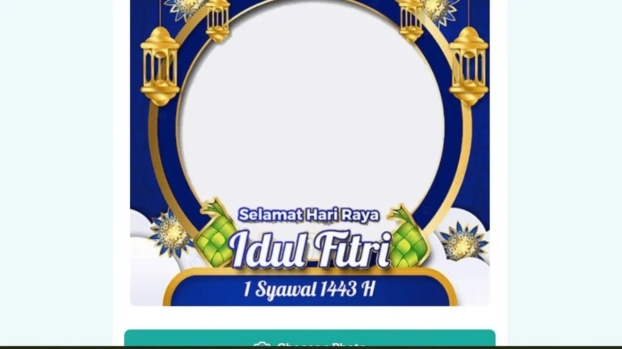 Link Twibbon Selamat Hari Raya Idul Fitri 2022 atau 1443 Hijriah.