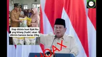 Cek Fakta: Hoaks Pemerintah Bakal Kirim Bansos Beras dan Minyak dengan Bilang Hadir di Facebook