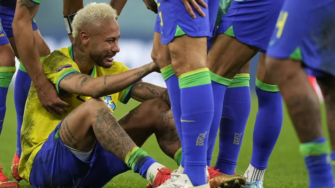 Neymar - Brasil - Piala Dunia 2022 - 9 Desember 2022