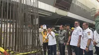 Momen Pramono dan Bang Yos Cabut Tiang Monorel yang Mangkrak Dua Dekade di Rasuna Said