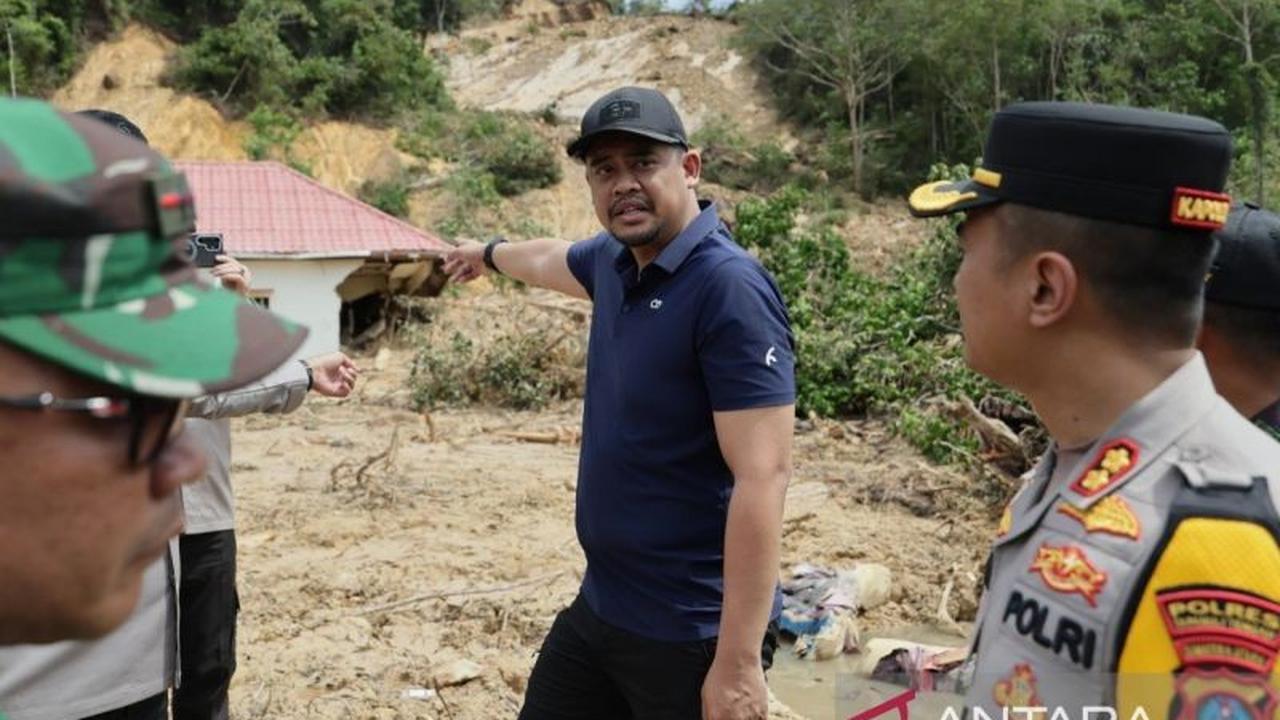 Gubernur Bobby Pimpin Penanganan Banjir Bandang Tapteng, Ribuan Warga Dievakuasi