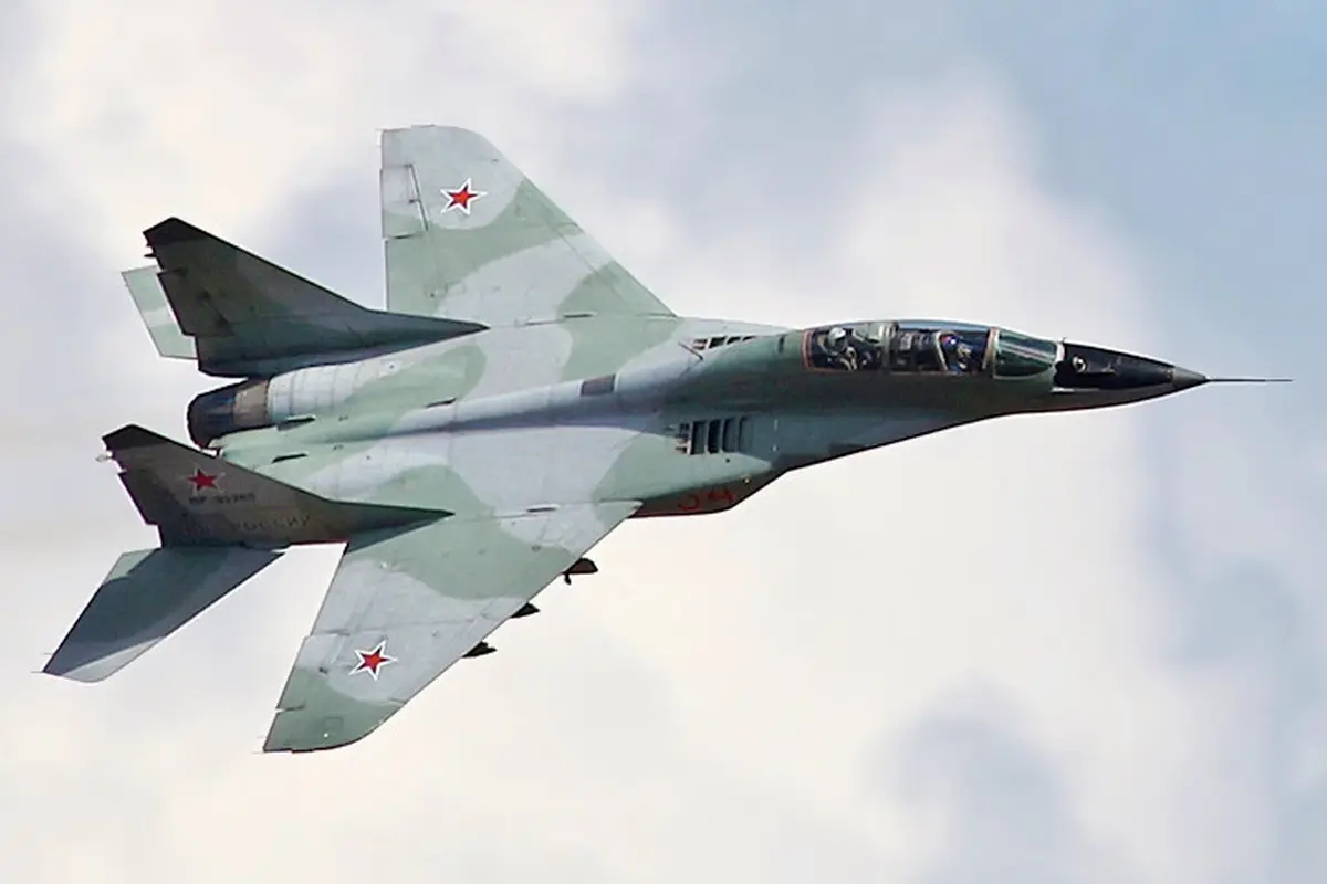 Pesawat jet tempur tipe MiG-29 milik Rusia (Wikipedia/Creative Commons)
