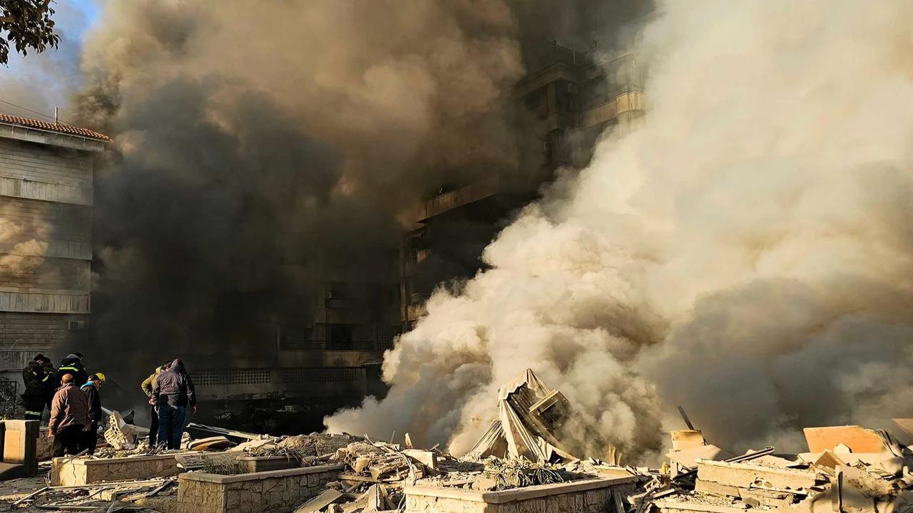 FOTO: Serangan Udara Israel Kembali Guncang Beirut Selatan