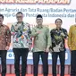 Kementerian Agraria dan Tata Ruang/Badan Pertanahan Nasional (ATR/BPN) melakukan penandatanganan Nota Kesepahaman (MoU) dengan Persekutuan Gereja-Gereja Pentakosta Indonesia (PGPI) dan Persatuan Islam (Persis), Selasa (23/5/2023). (Foto: Istimewa).