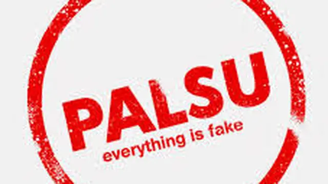 Ilustrasi Barang Palsu.