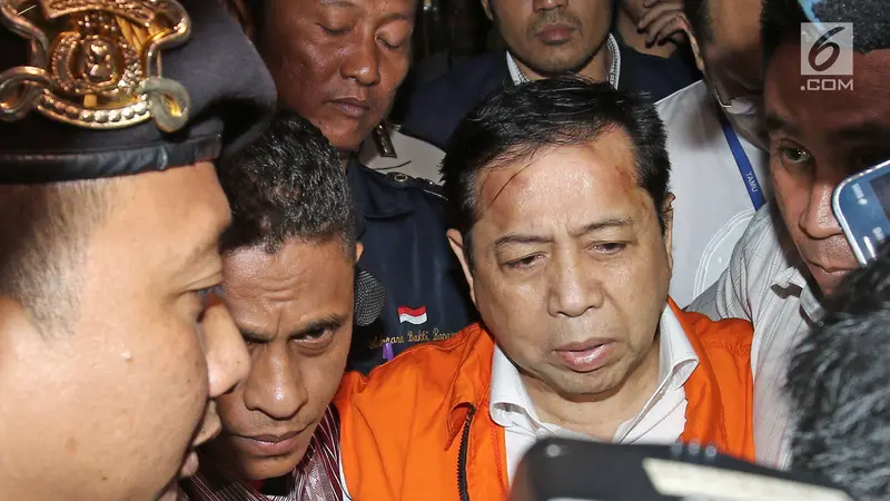 Setya Novanto ke Rutan KPK