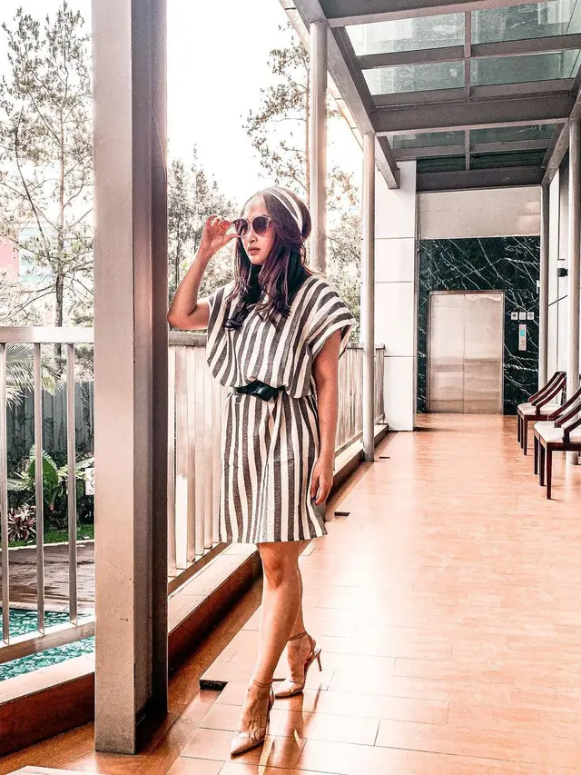 6 Potret Gaya Kasual PJ 7icons, Tampil Menawan dan Stylish. (Sumber: instagram/pj7icons.official)