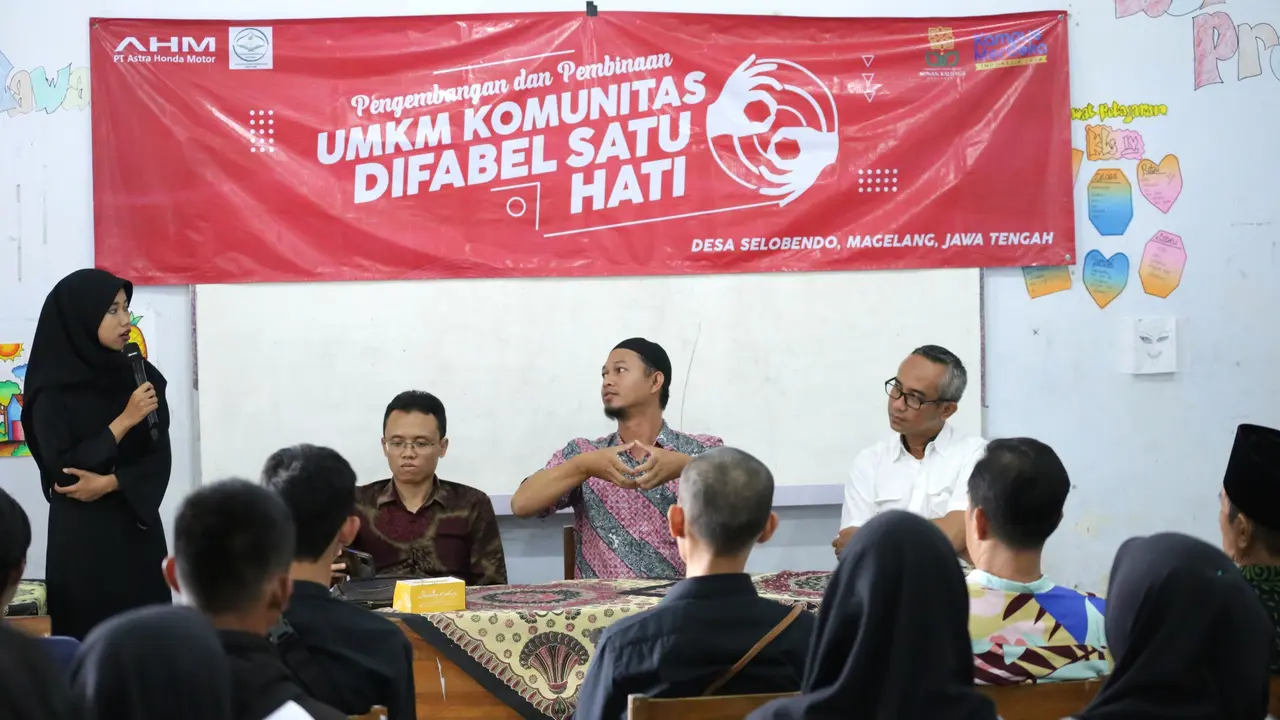 Perkuat Ekonomi Daerah, Honda Gandeng Puluhan Komunitas Difabel di Indonesia (ist)