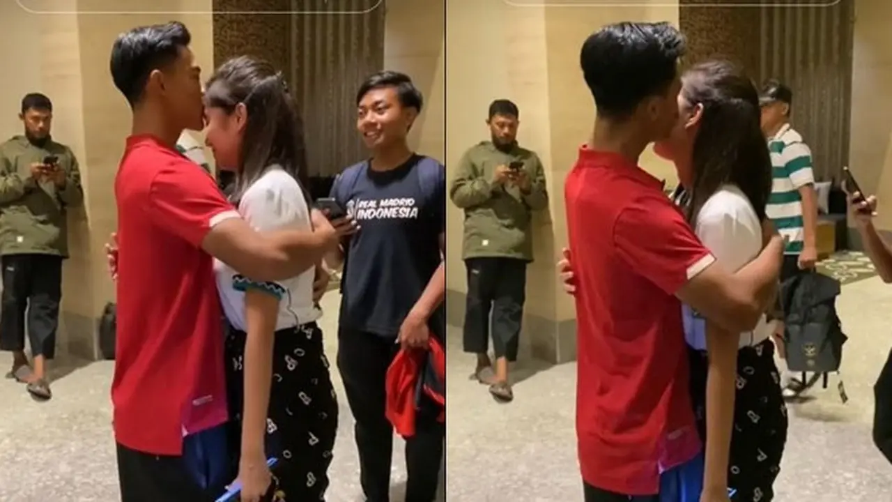 6 Momen Arhan Cium dan Rangkul Azizah di Depan Umum, Mulai Tak Malu-Malu