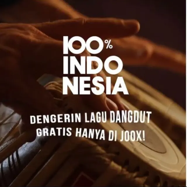 Program 100% Indonesia Dengerin Lagu Dangdut di JOOX