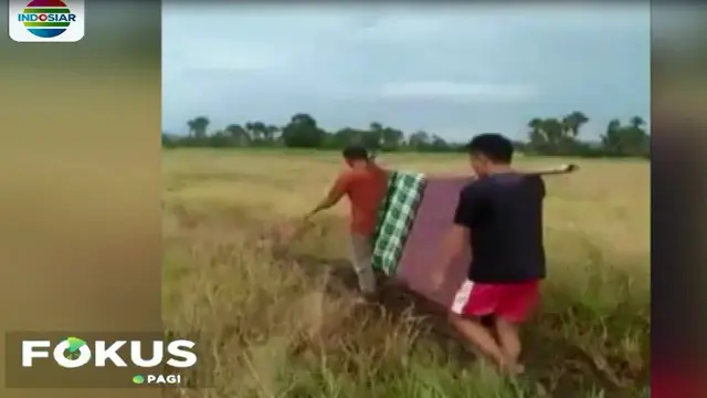 Sedangkan lima petani lainnya mengalami luka bakar di sekujur tubuh dan kini dirawat di salah satu klinik di desa Tolulu Jaya.