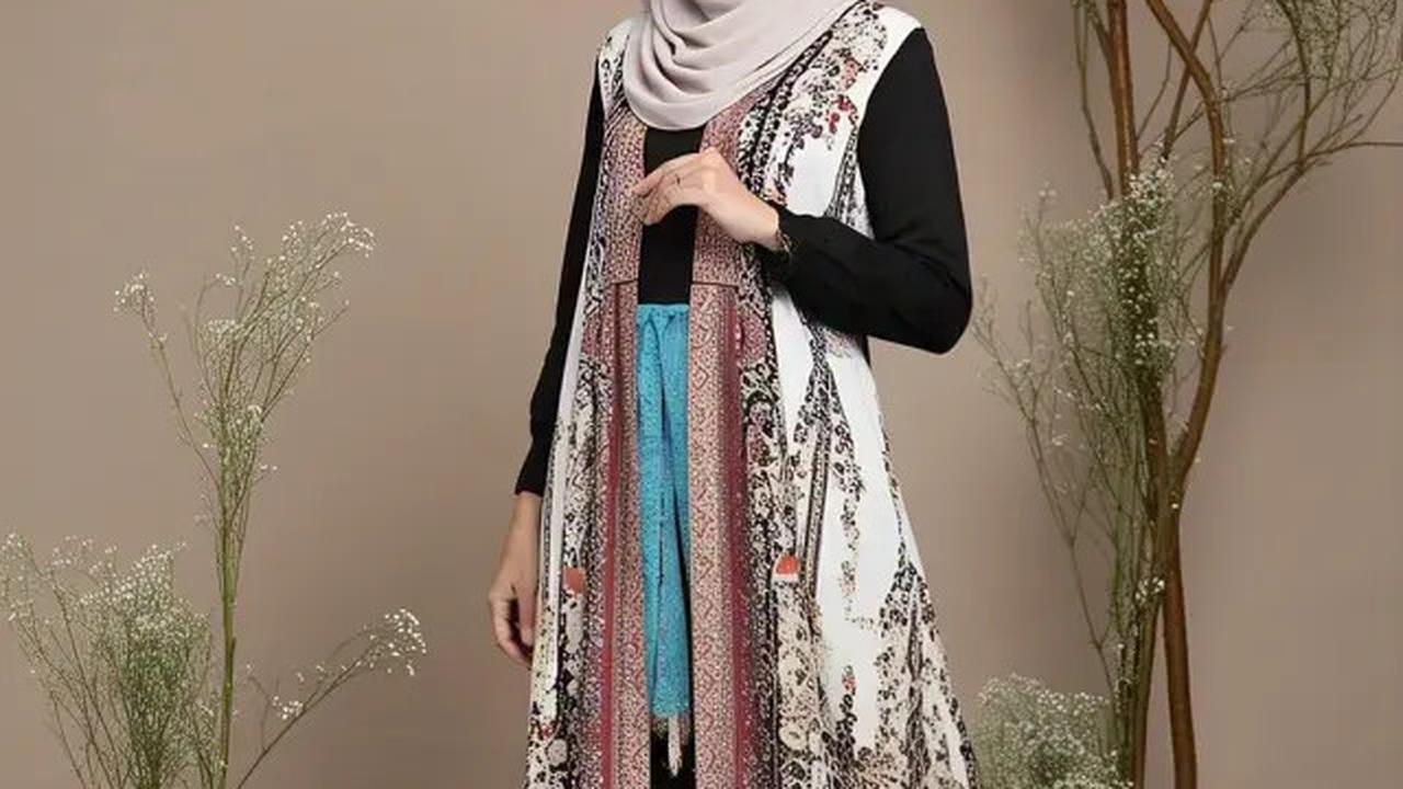 Tampil Modis dengan Layering Hijab, 5 Ide Padu Padan Rompi yang Trendi dan Kekinian