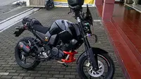 10 Perubahan Modifikasi Yamaha Byson ala Moge Tennere 650 cc