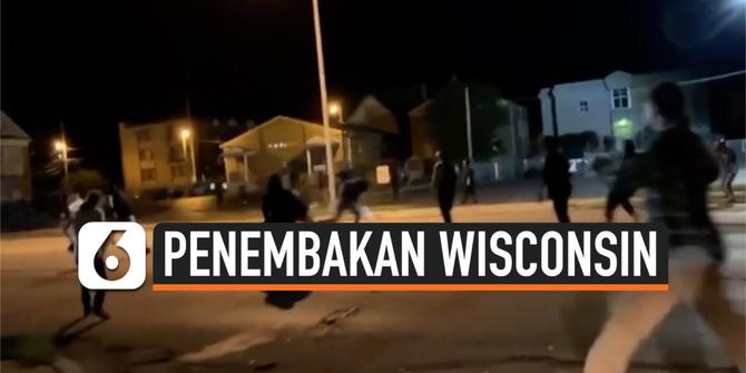 VIDEO: Detik-Detik Dua Pria Kulit Hitam Ditembak di Wisconsin