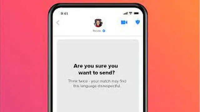 Tinder Ingatkan Pengguna Sebelum Kirim Pesan Sensitif