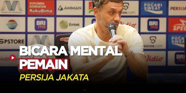 VIDEO: Thomas Doll Bicarakan Mental Pemain Setelah Persija Jakarta Bungkam PSS Sleman