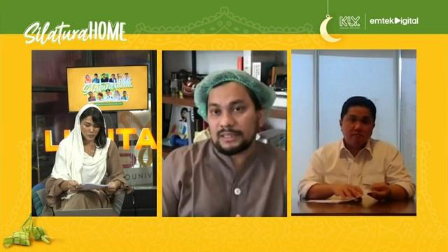 Tompi dan Erick Thohir