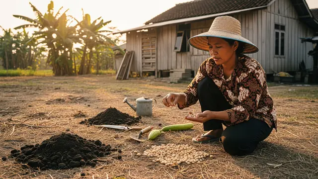 Memilih Bibit Gambas yang Mudah Tumbuh