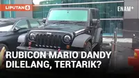 Mobil Rubicon Mario Dandy Bakal Dilelang