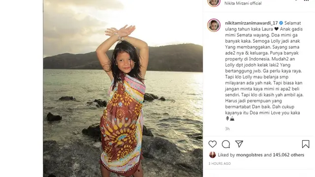 Nikita Mirzani (Foto: Instagram/@nikitamirzanimawardi_17)