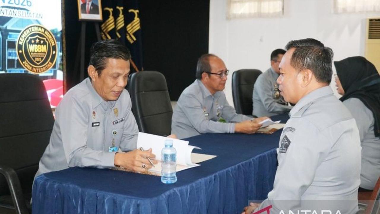Kemenkum Kalsel Perkuat Reformasi Birokrasi Melalui Asesmen Tim Pokja Zona Integritas Menuju WBBM