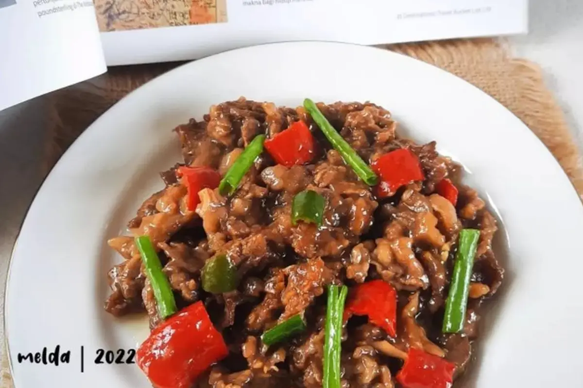 Resep praktis Mongolian Beef @meldayanti