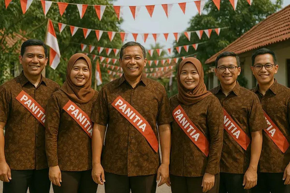 10 Warna Baju Batik yang Cocok untuk Panitia 17-an di Kampung, Bisa Jadi Referensi
