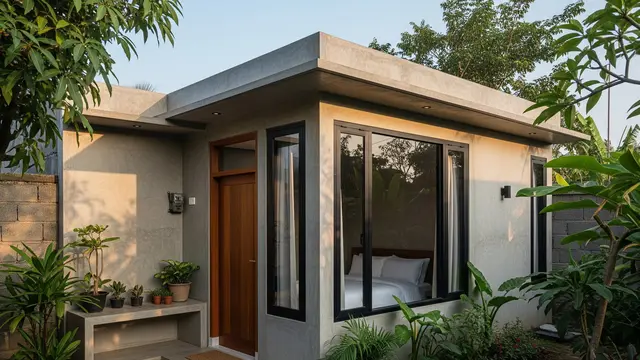 Inspirasi Rumah Kampung Low Budget Sederhana 1 Kamar Tapi Estetik