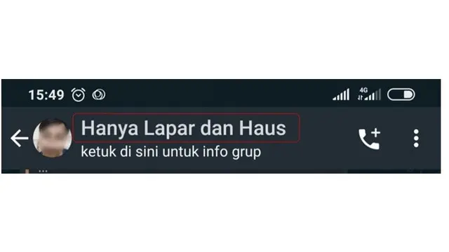 6 Nama Grup WhatsApp Pertemanan Ini Kocak, Bikin Geleng Kepala